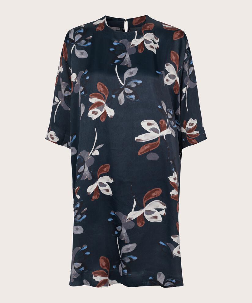 Naslana Dress, Navy
