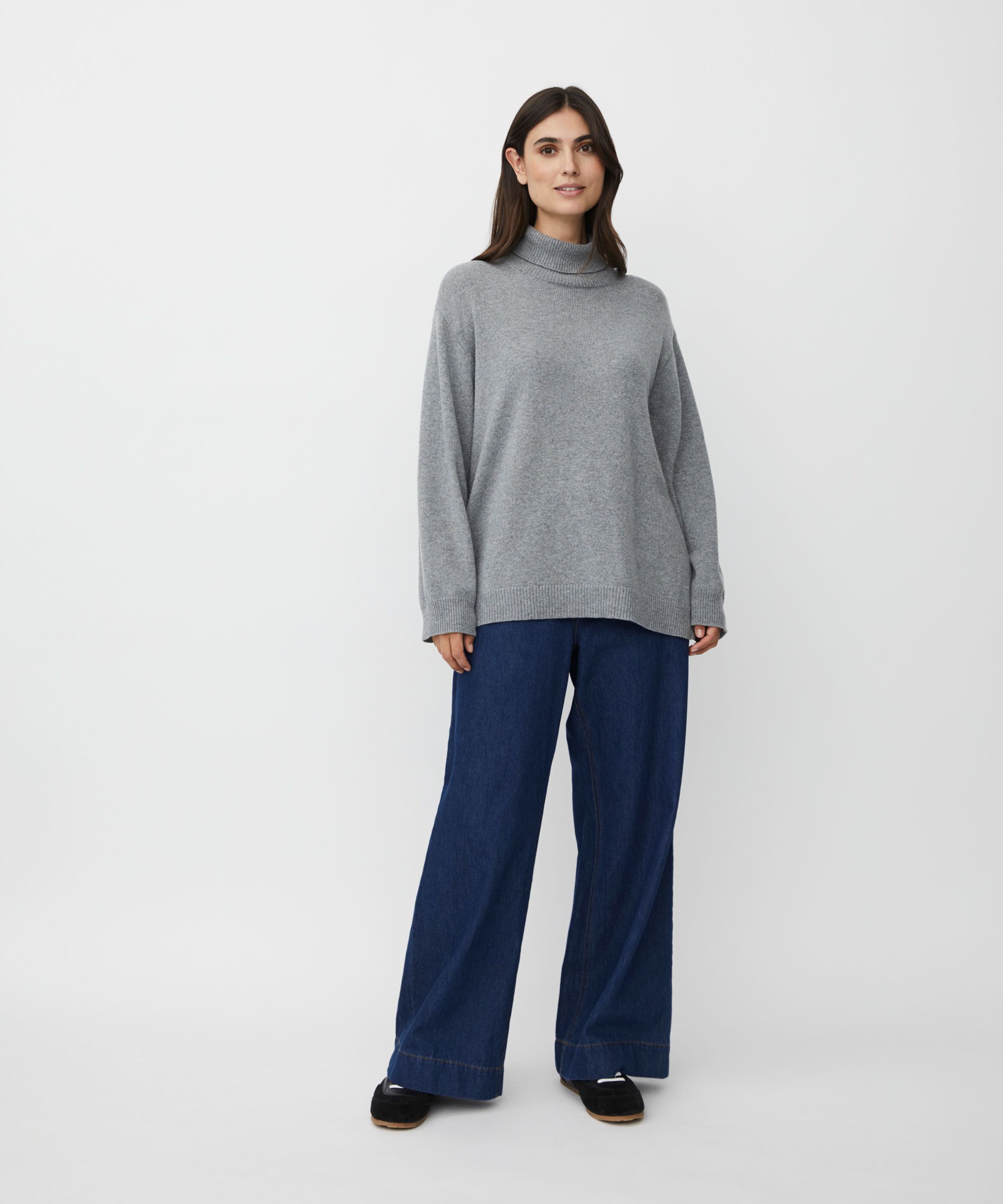 Faricka Pullover, M. Grey mel.