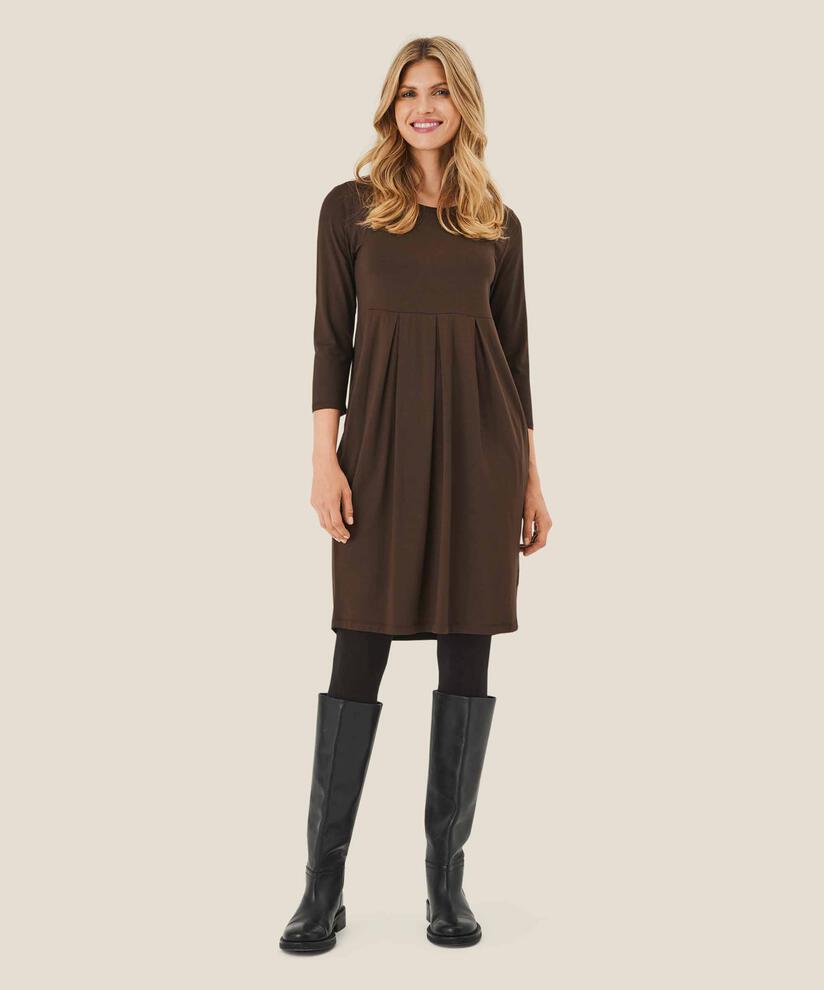 Noma JERSEY Dress, Coffee Bean