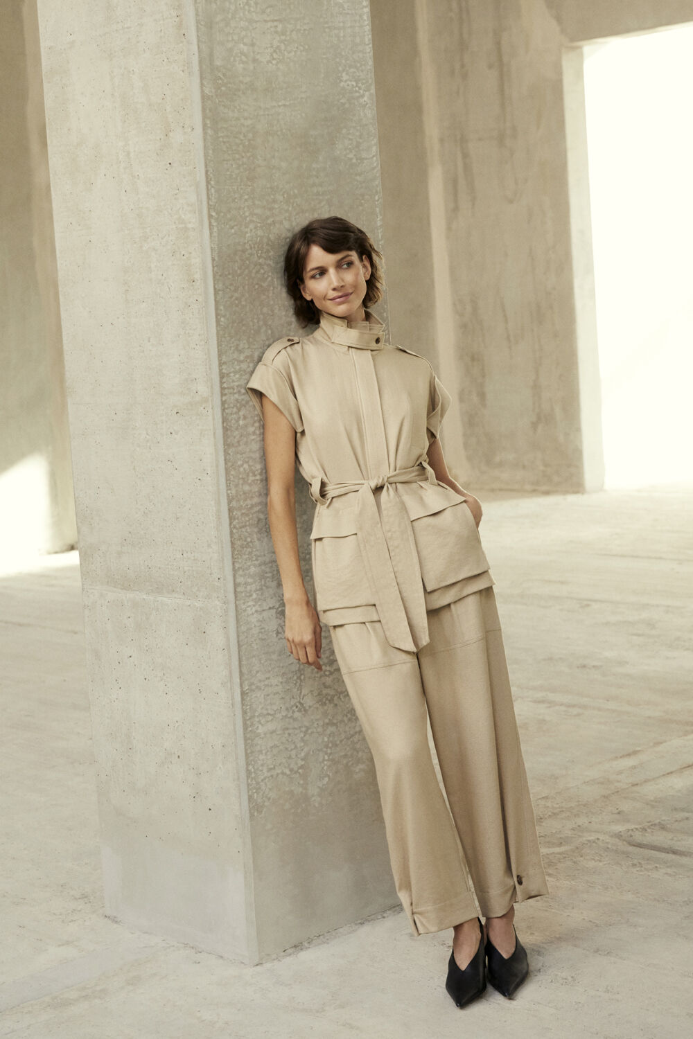 Jendayi Jacket - White Pepper, Punnasia Trousers - White Pepper