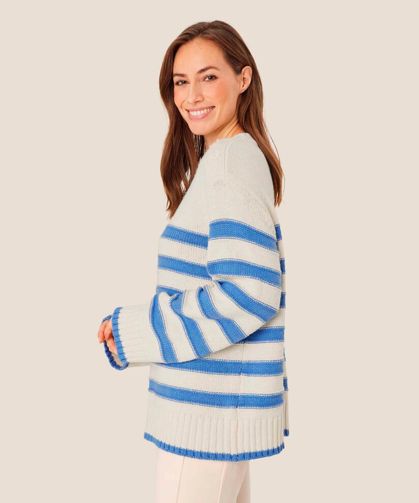 Fryderyka Jumper, BlueB/Whc