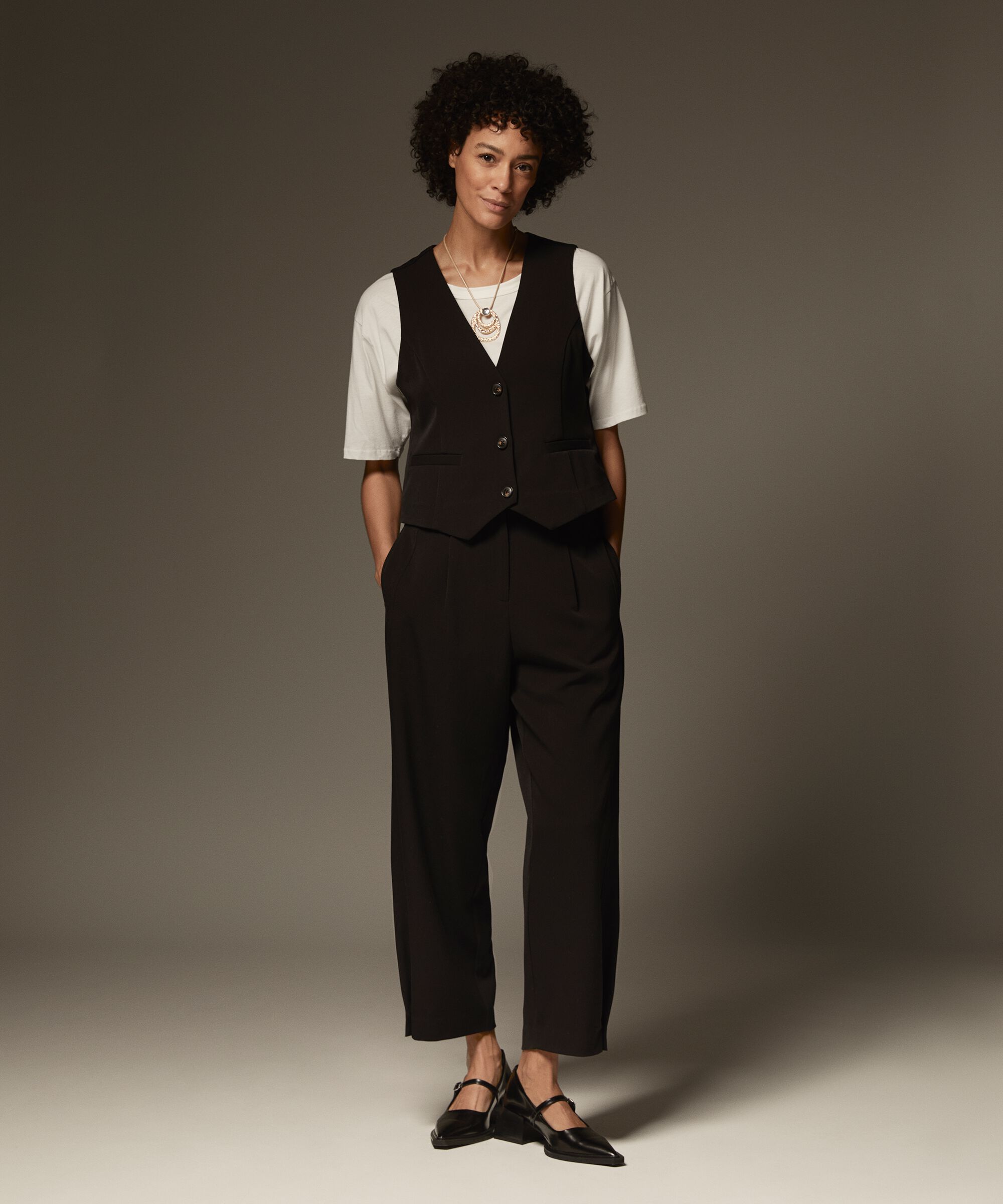 Punna Trousers, Black