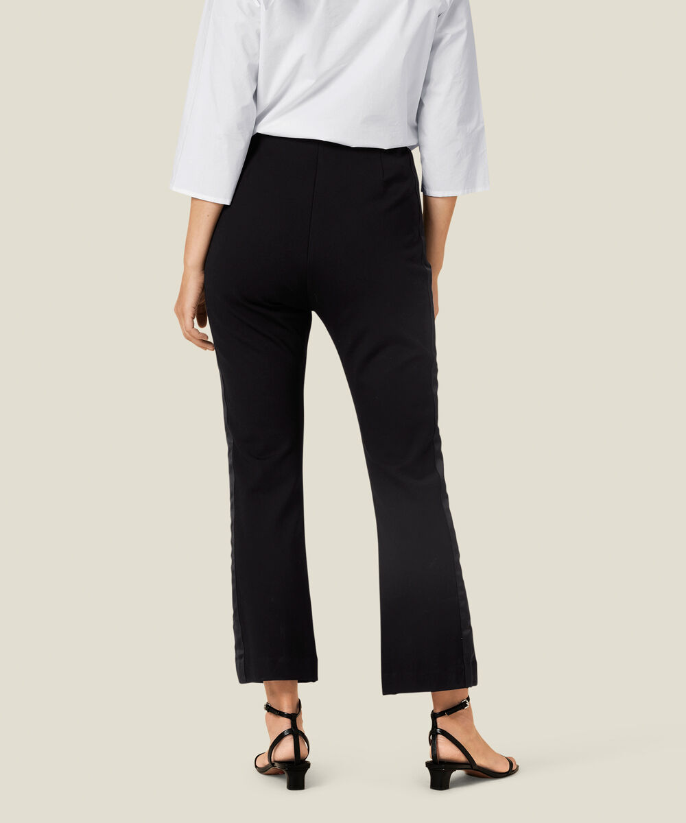 PABANA JERSEY TROUSERS, Black