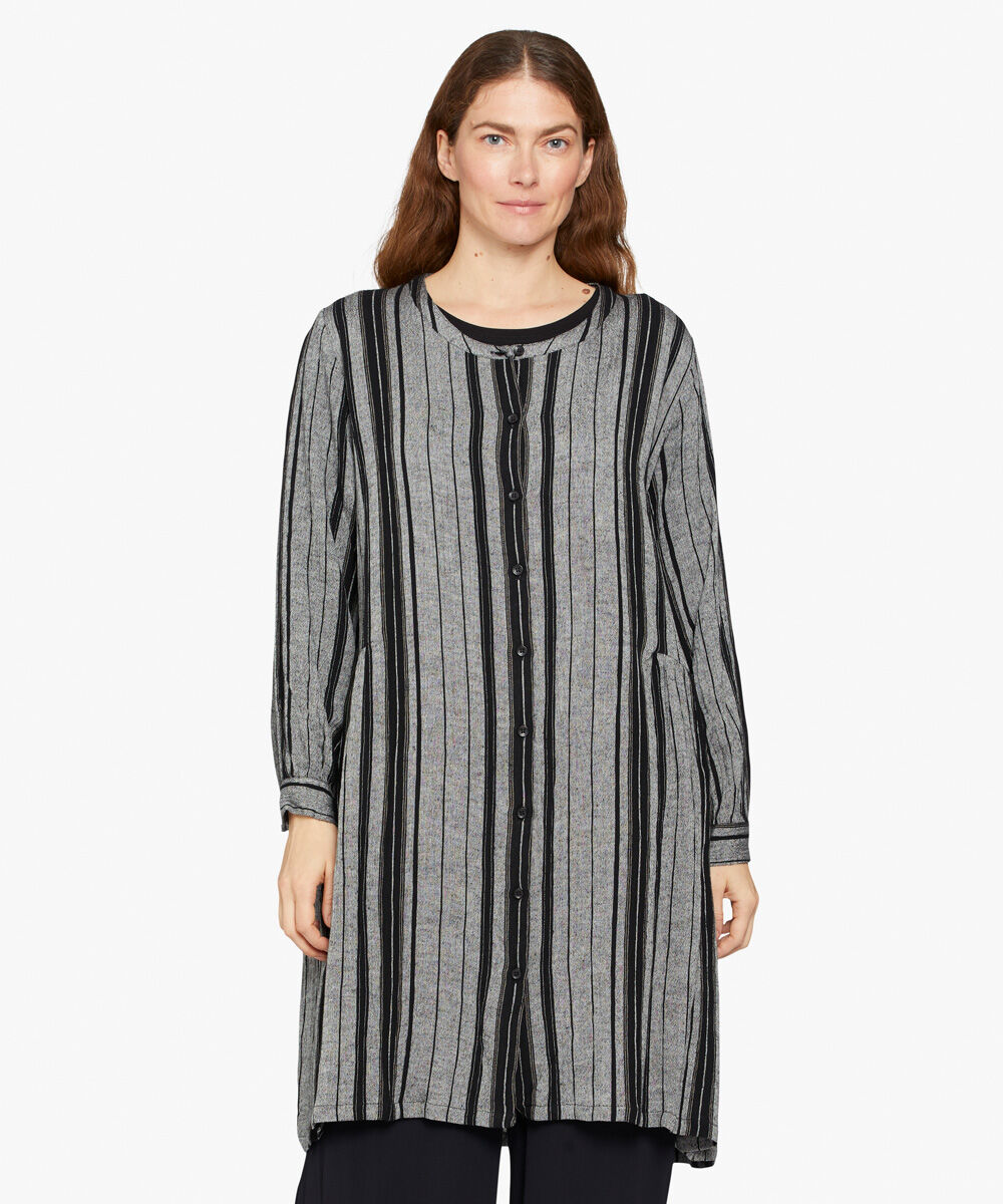 NELLY SHIRT DRESS, Roast Cashew