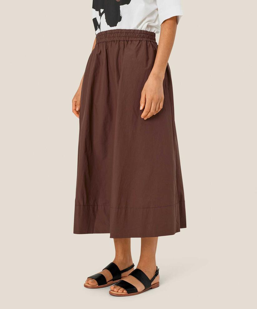 Sebana Skirt, Chestnut