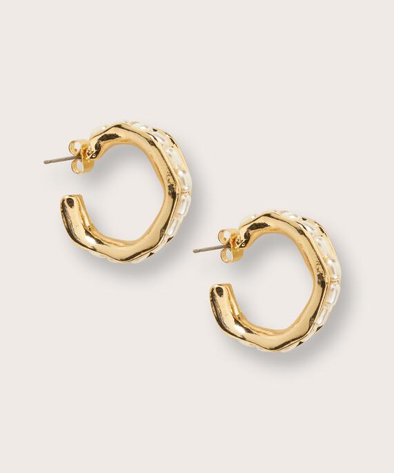 Rainam Earrings, Gold