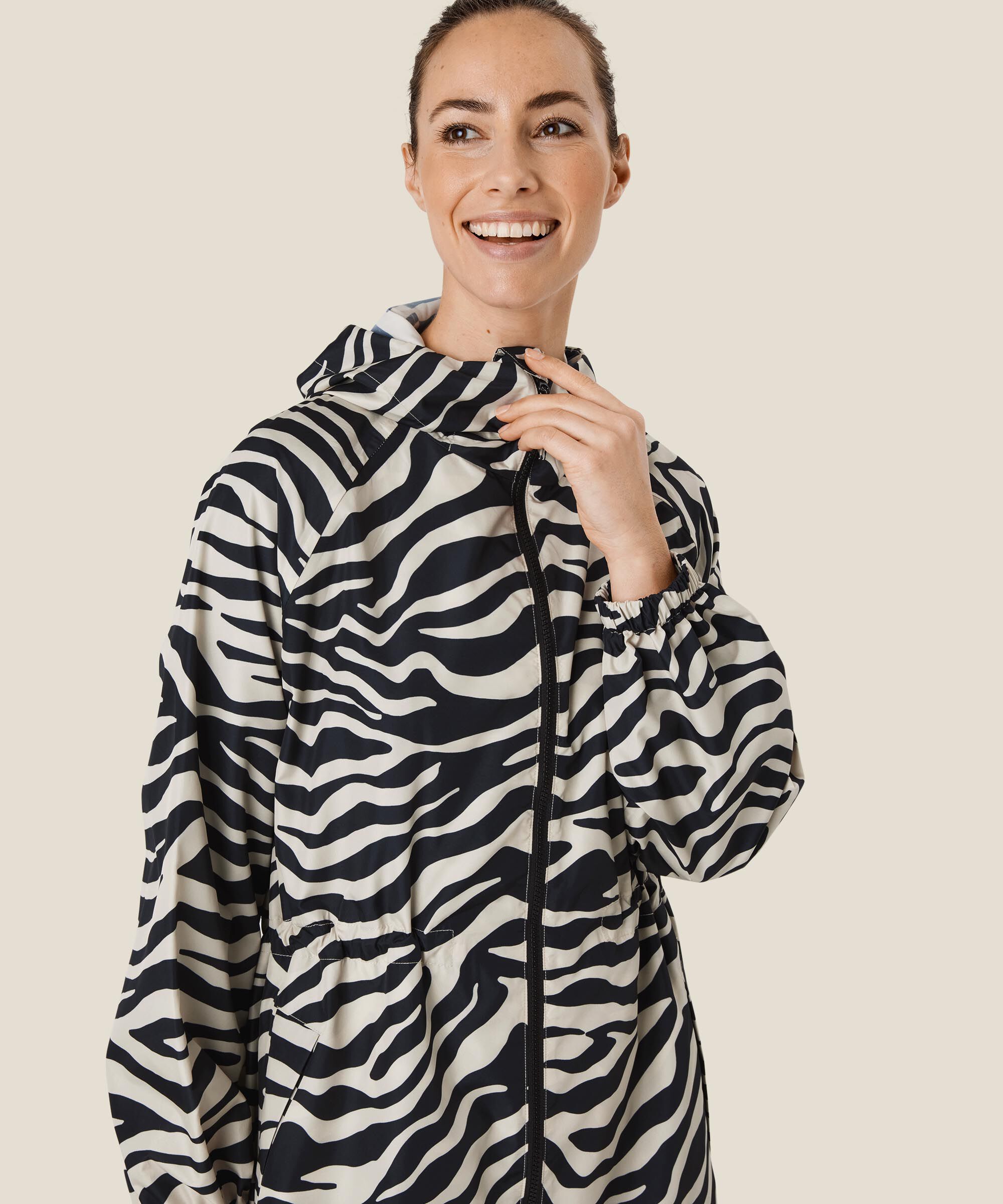 Trina Rain Coat, Black