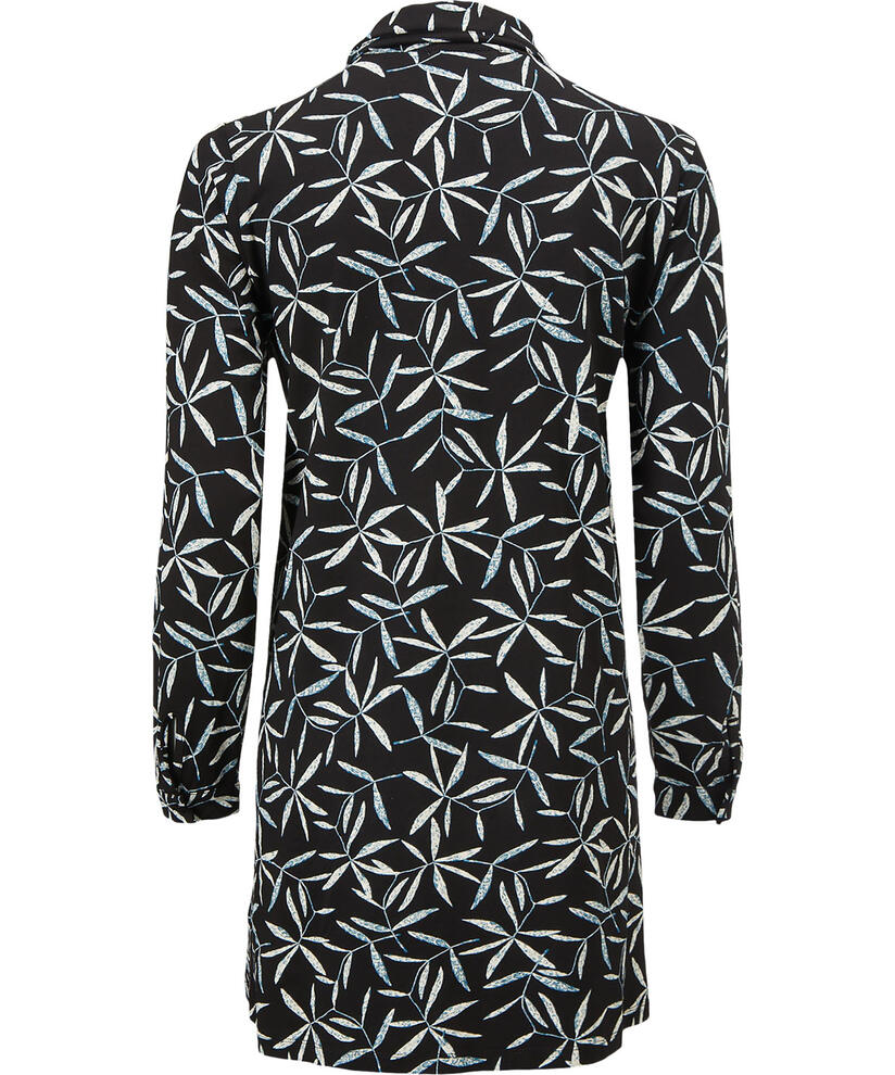 GIZELLE JERSEY TUNIC, Black