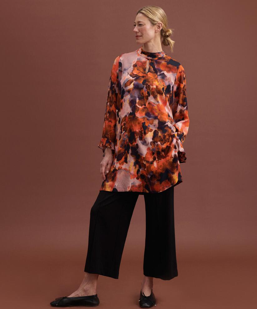 Gesine Tunic, Spicy Orange