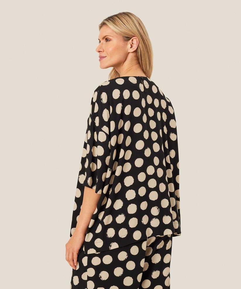 Degana Blouse, Black