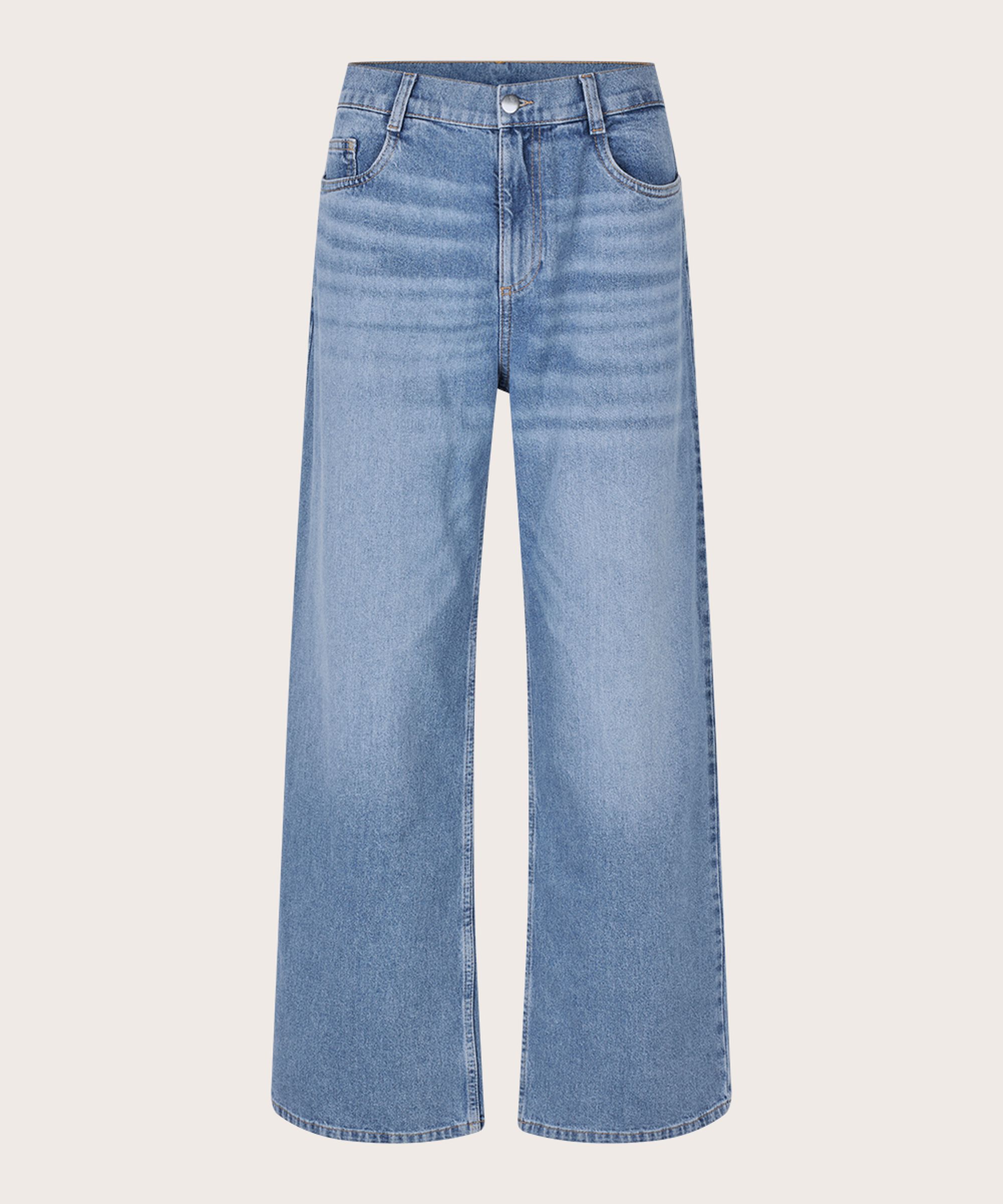 Philine Denim Trousers, Light Denim