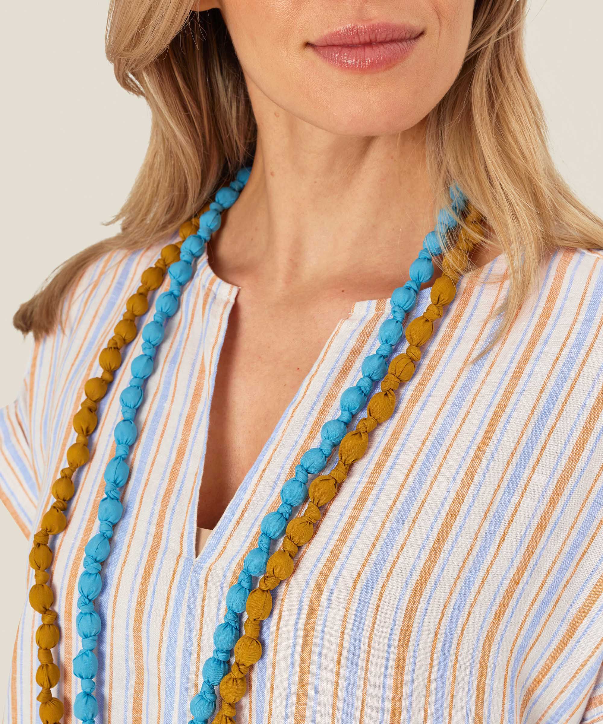 Remise Necklace, Aqua