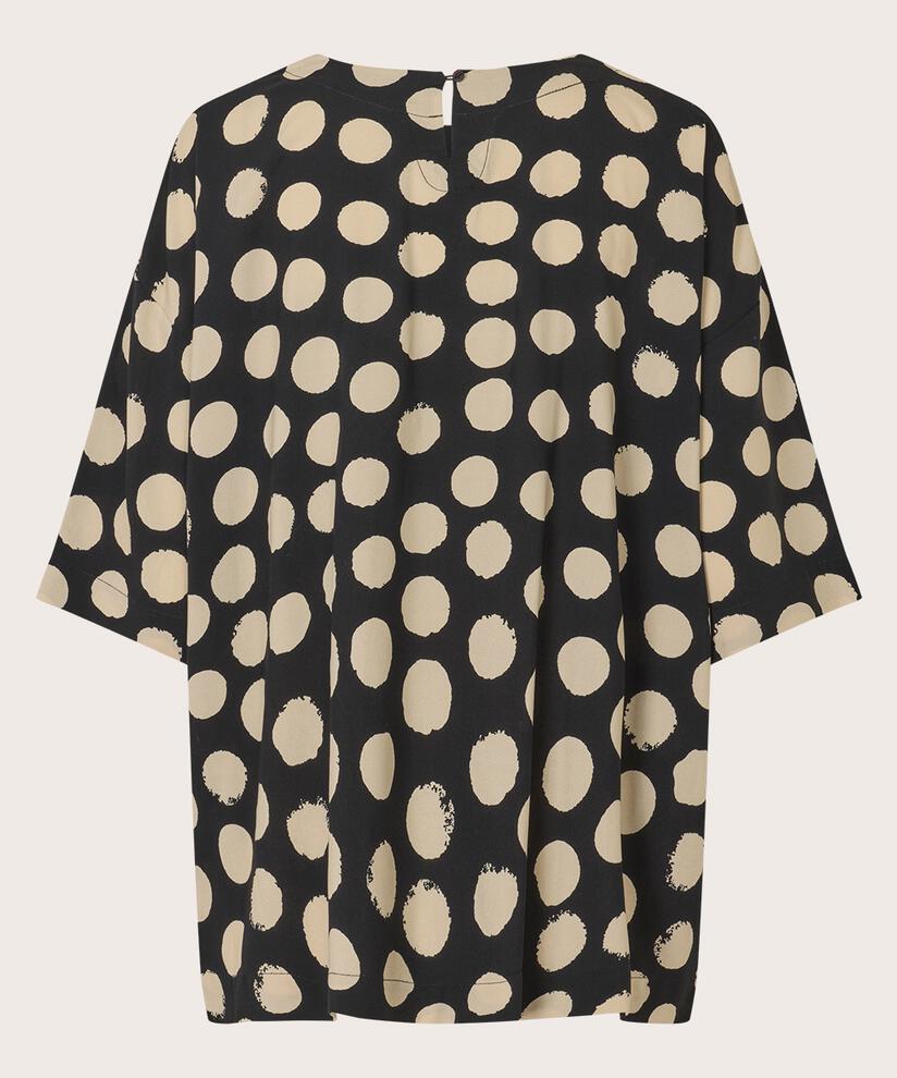Degana Blouse, Black