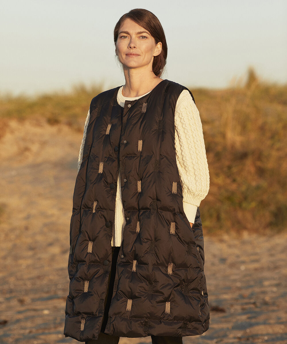TRINUS DOWN GILET, Black