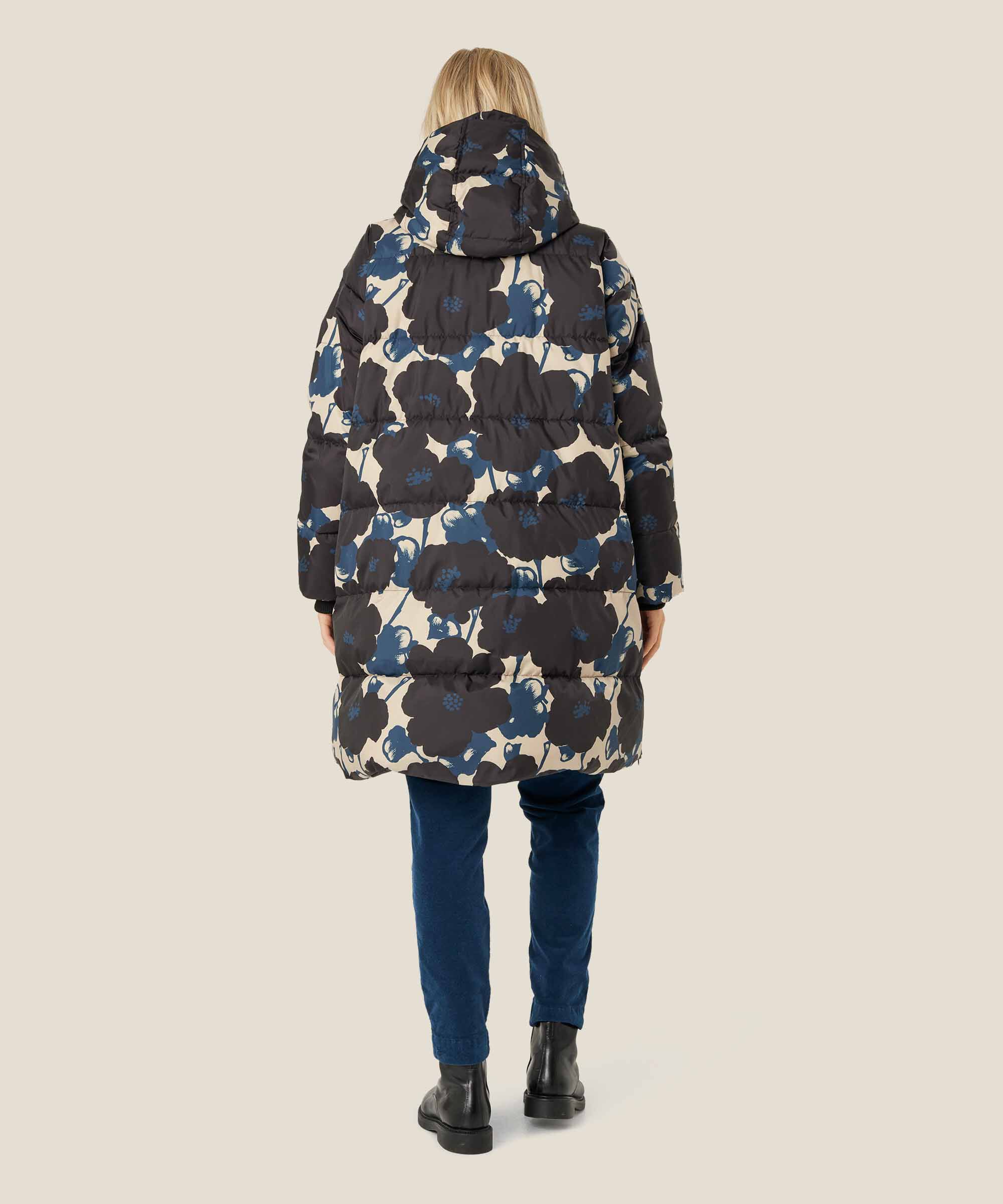 Thilde Down Coat, Moonlit Ocean