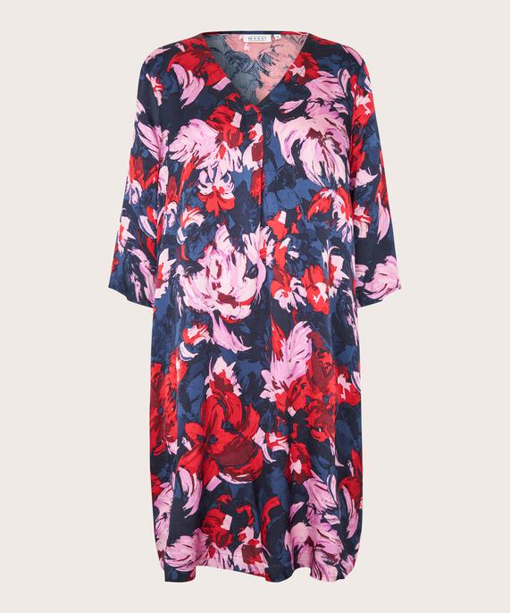 Nodetta Dress, Scarlet Sage