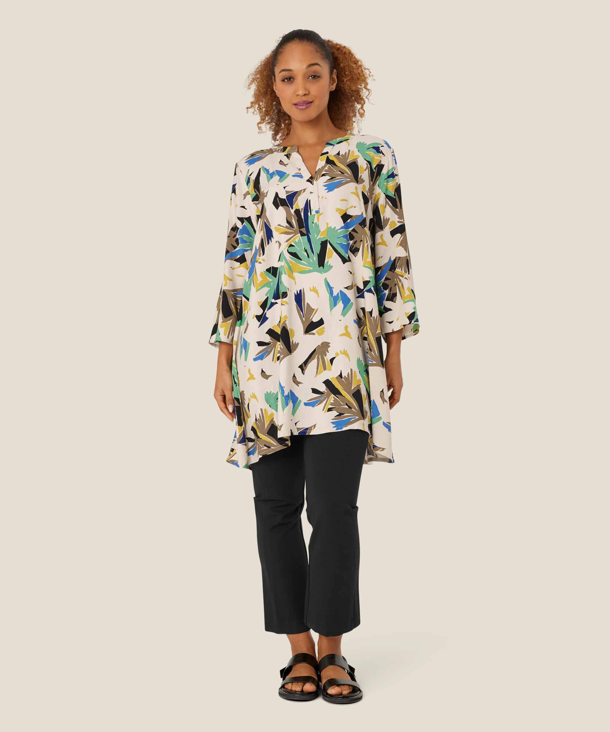 Gali Tunic, Dusky Green