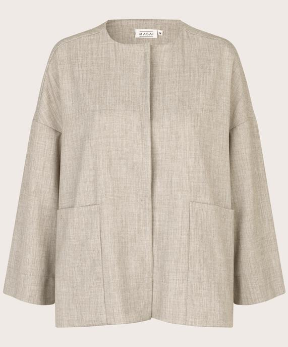 Journee Jacket, Beige melange