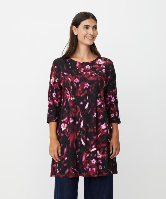 Gertine JERSEY Tunic, Tawny Port