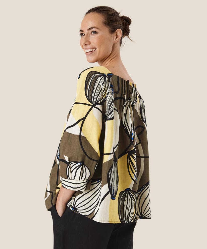 Duffy Blouse, Raffia