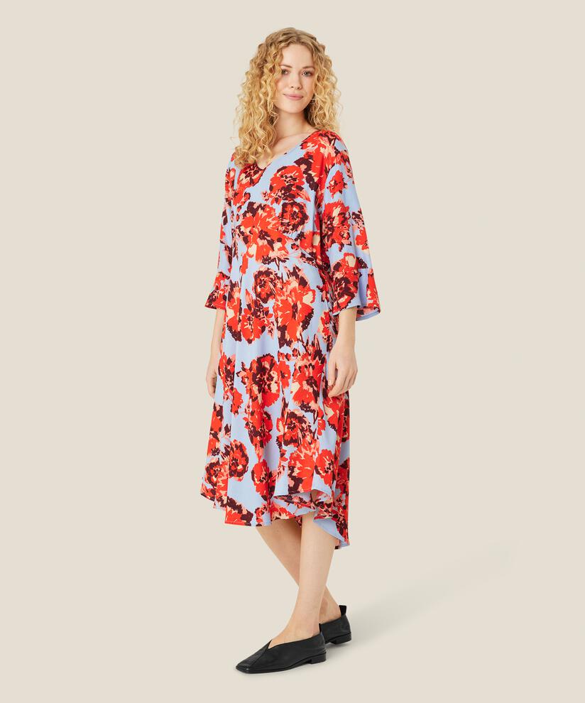 Nita Dress, Orange com