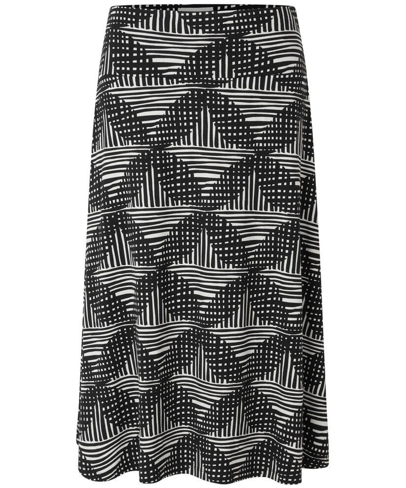 SABA JERSEY SKIRT, Black