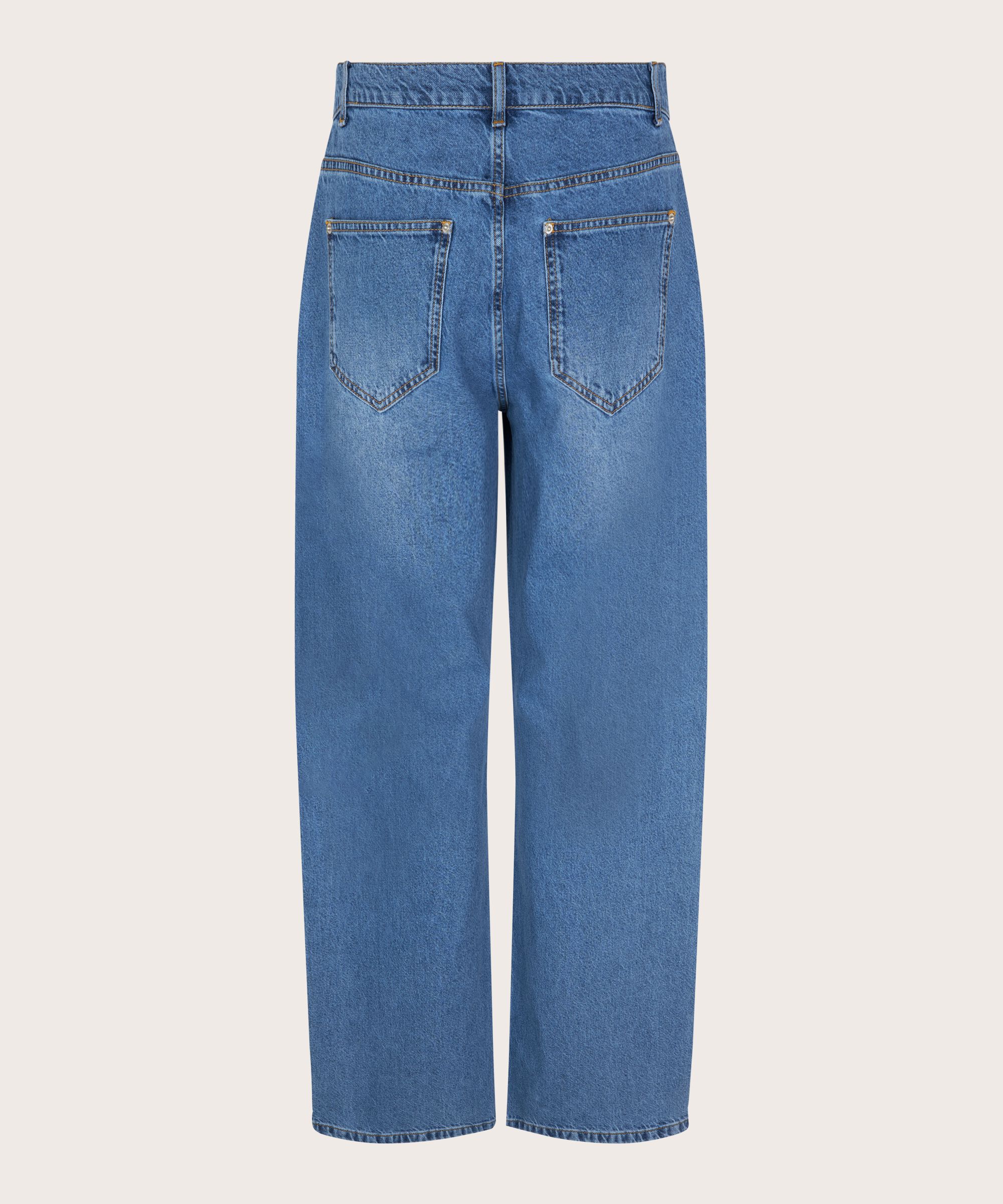 Philine Trousers, Medium Denim