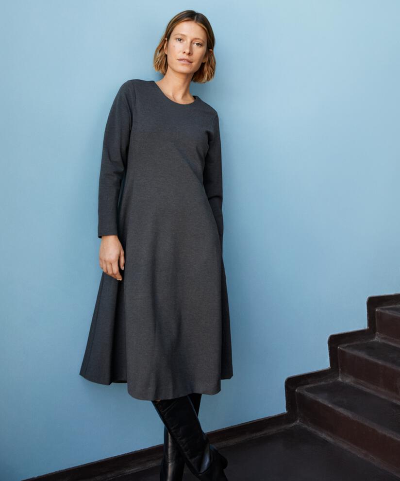 Nukula JERSEY Dress, M. Grey mel.