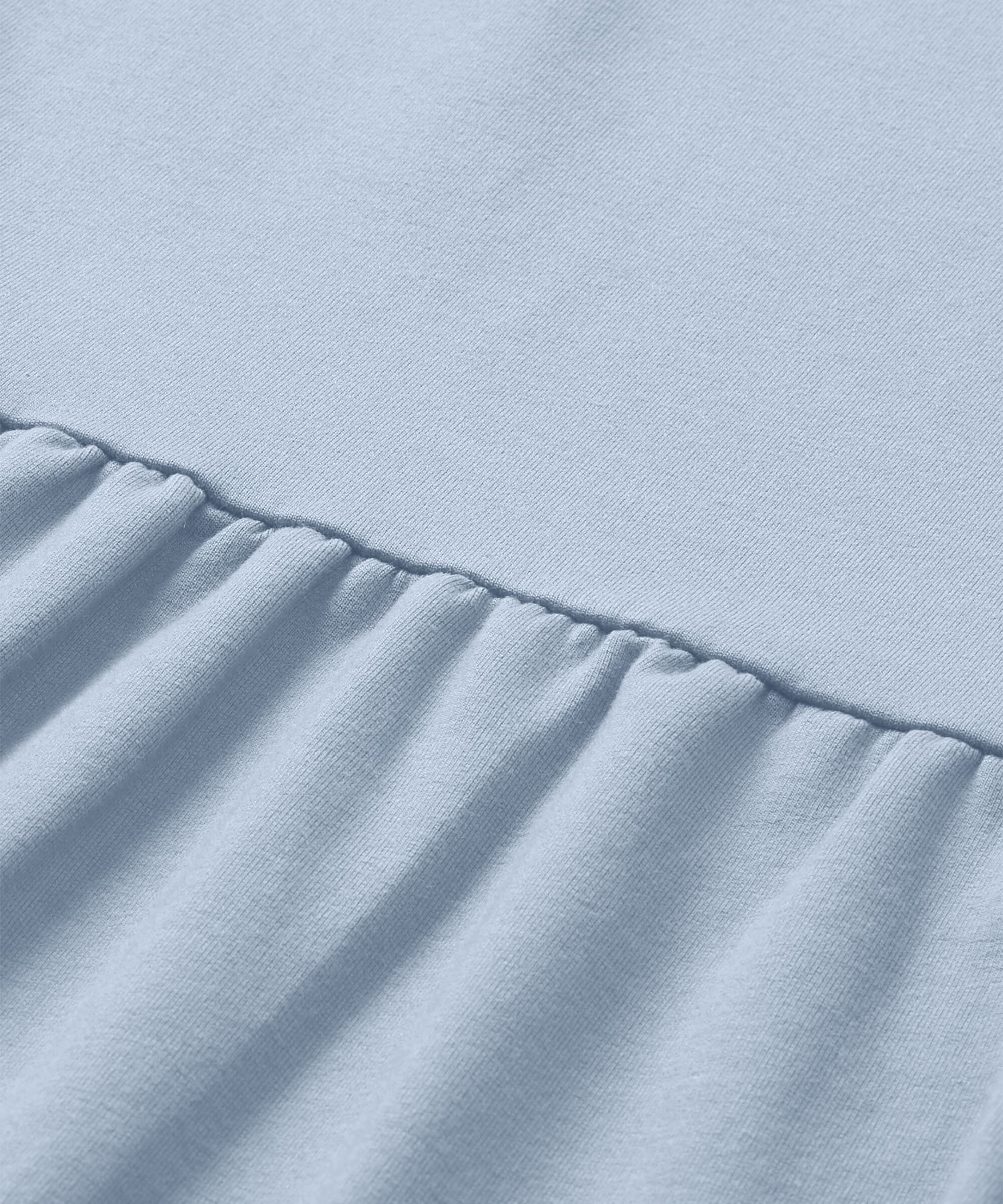 Dema Jersey Top, Blue Fog