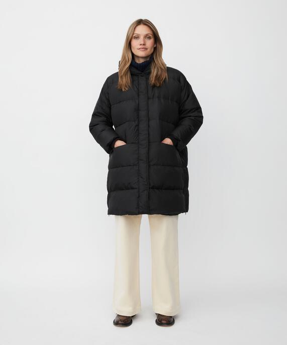 Thilde Down Coat, Black