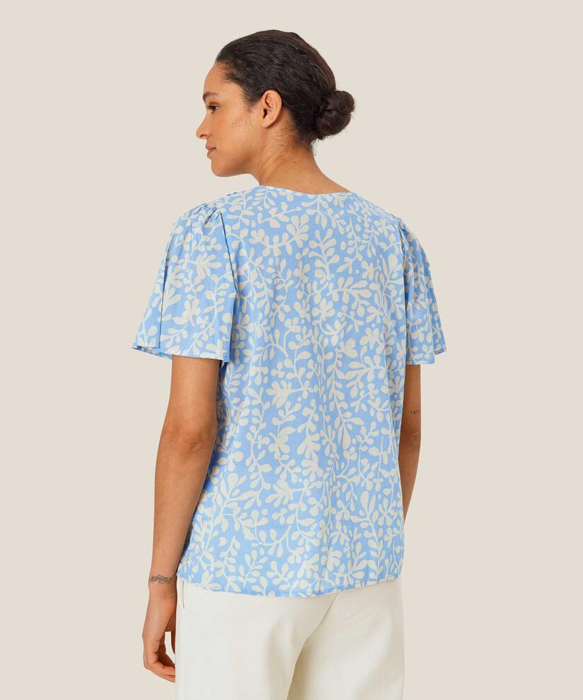 Delphia Blouse, Della Blue
