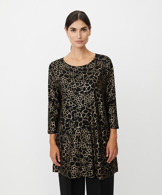 Gertine JERSEY Tunic, Gold