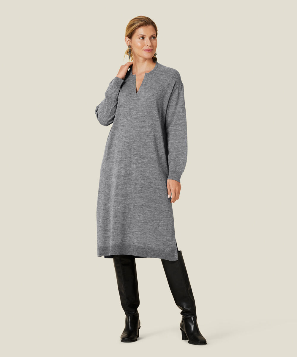 Nina Dress, M. Grey mel.