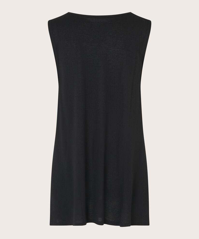 Elta JERSEY Top, Black