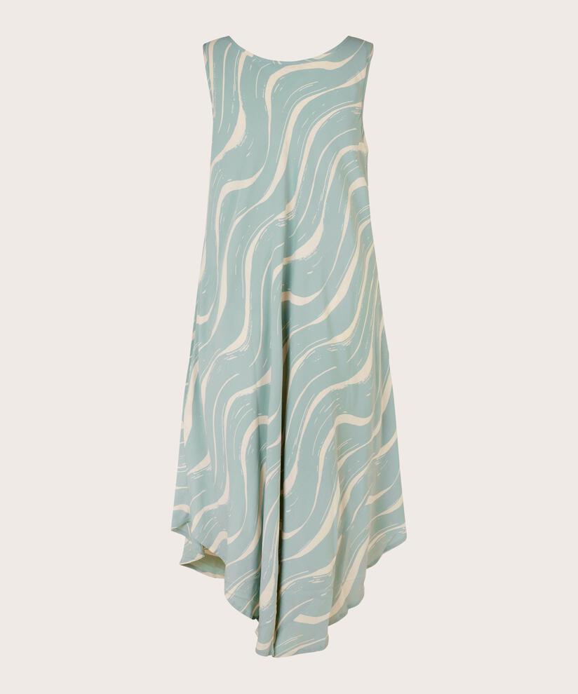 OCULLA DRESS, Blue Surf