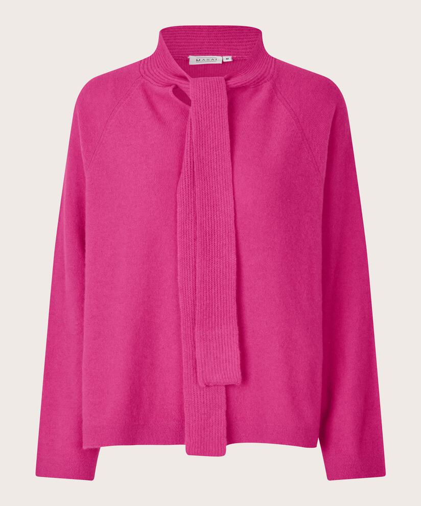 Fadeya Jumper, Fuchsia Red
