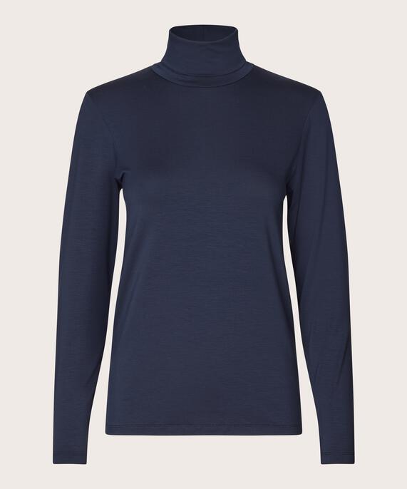 Brooklyn JERSEY Top, Navy Blazer