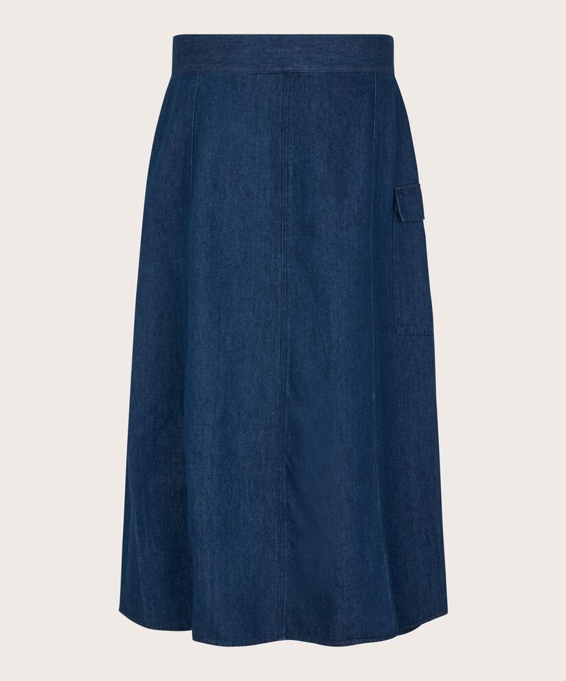 Sanchia Skirt, Dark Denim