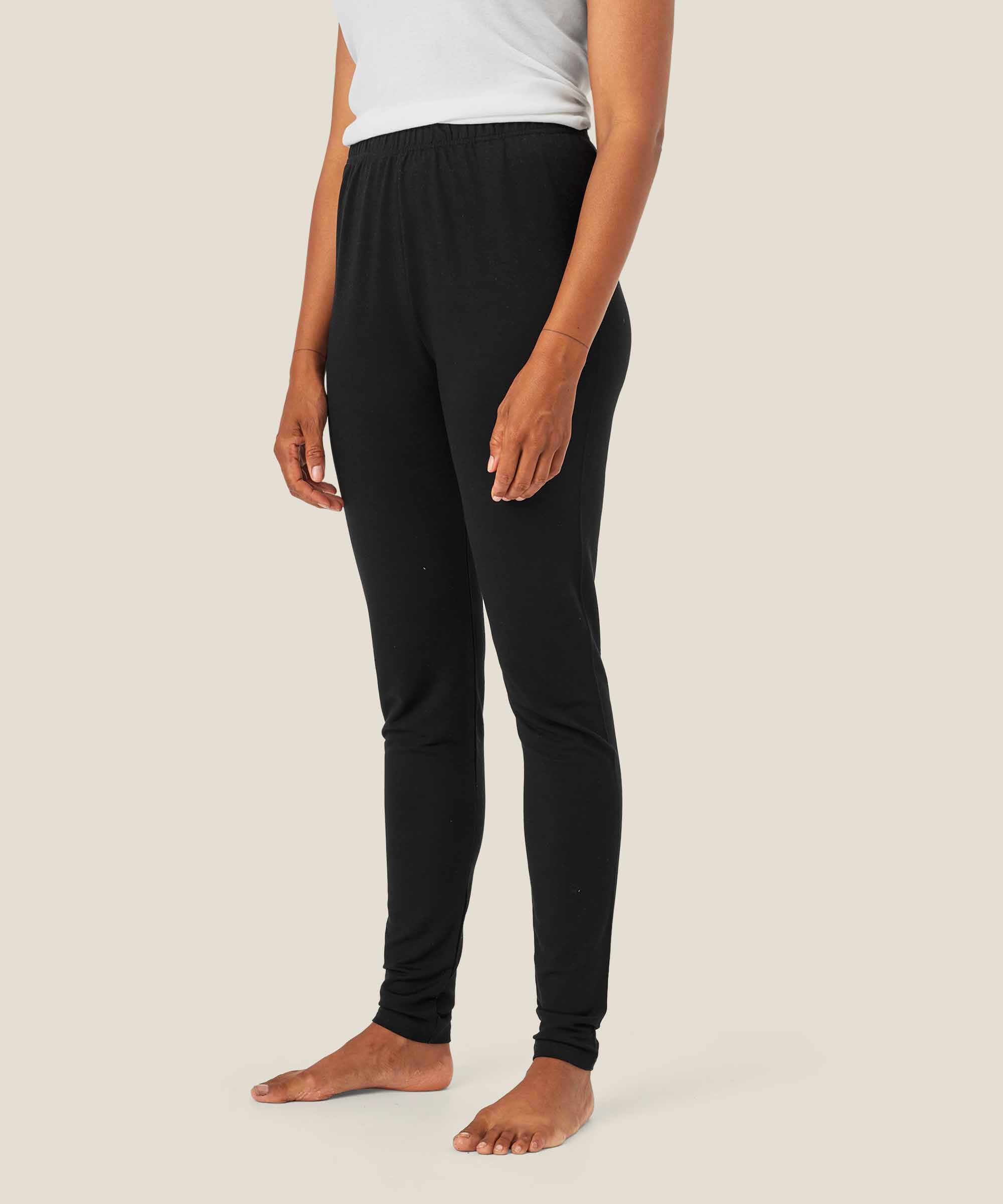 Pio JERSEY Leggings, Black