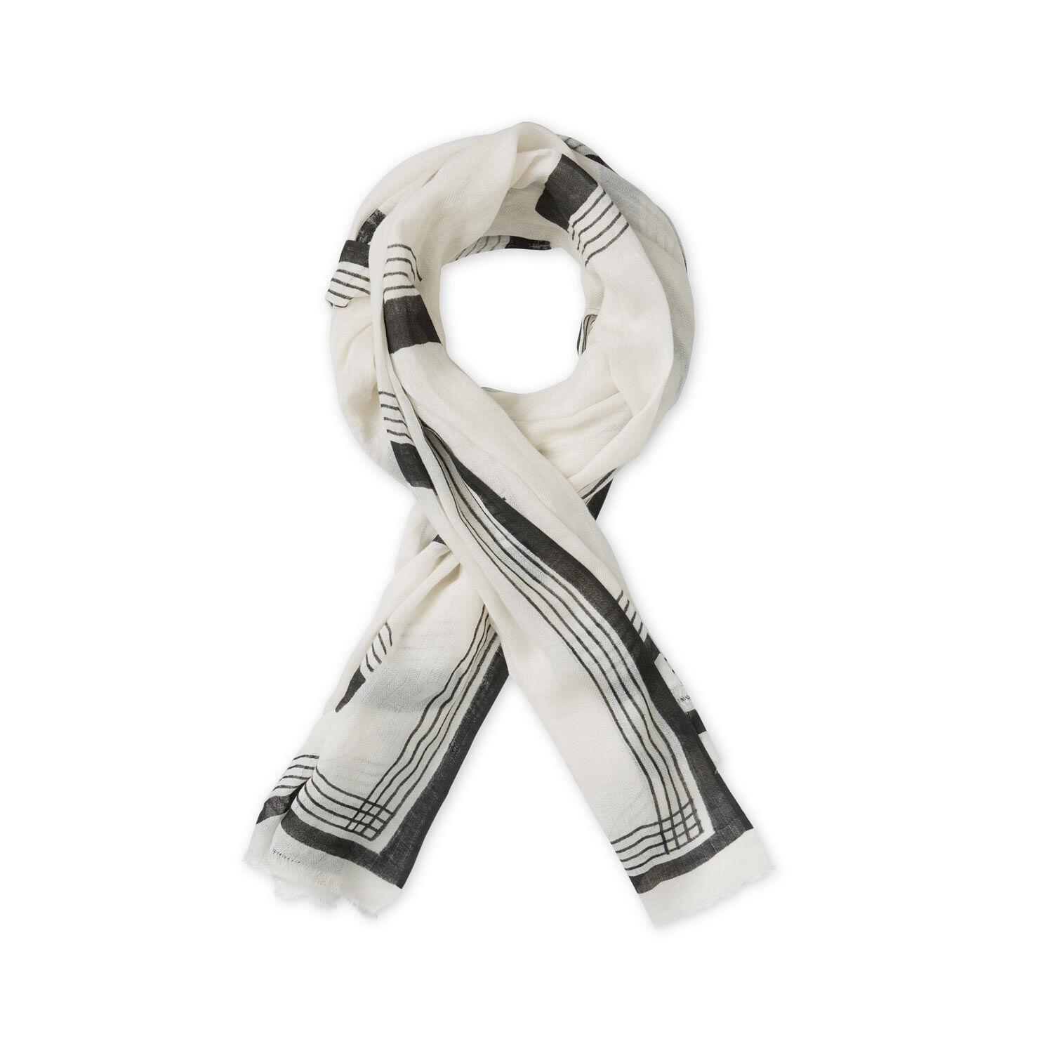 AGNELA SCARF, Whitecap