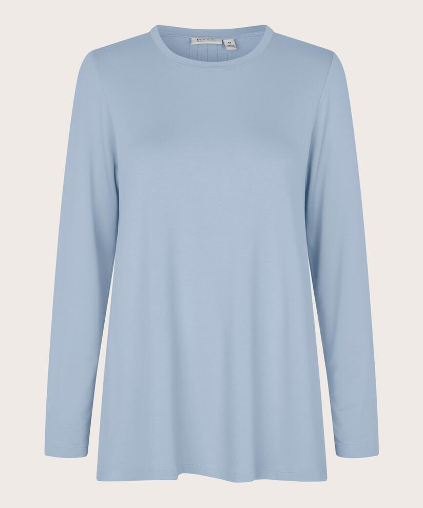 Berta JERSEY Top, Blue Fog