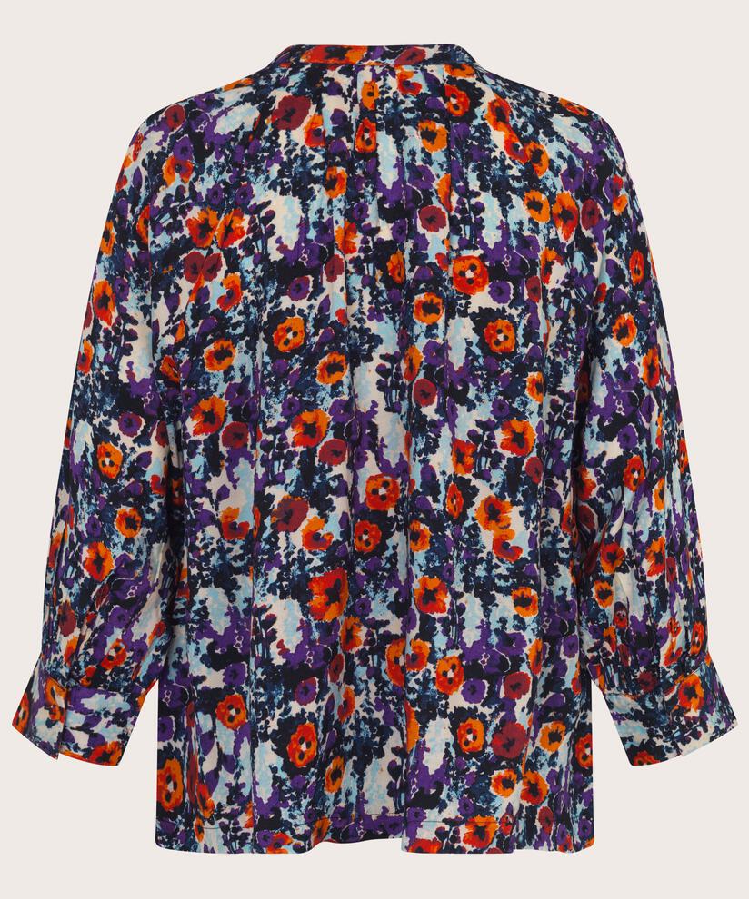 Delhia Blouse, Meadow Violet