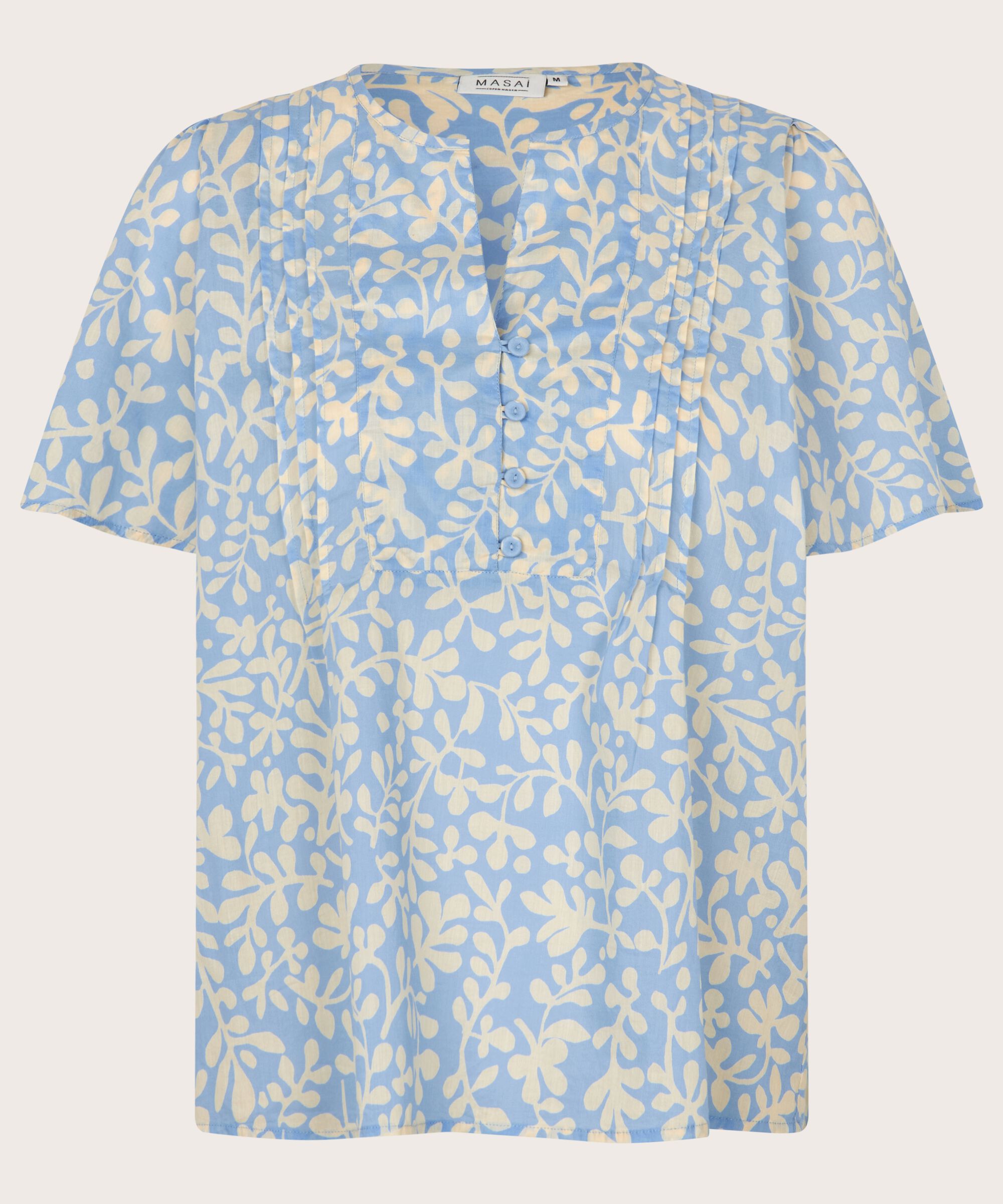 Delphia Blouse, Della Blue