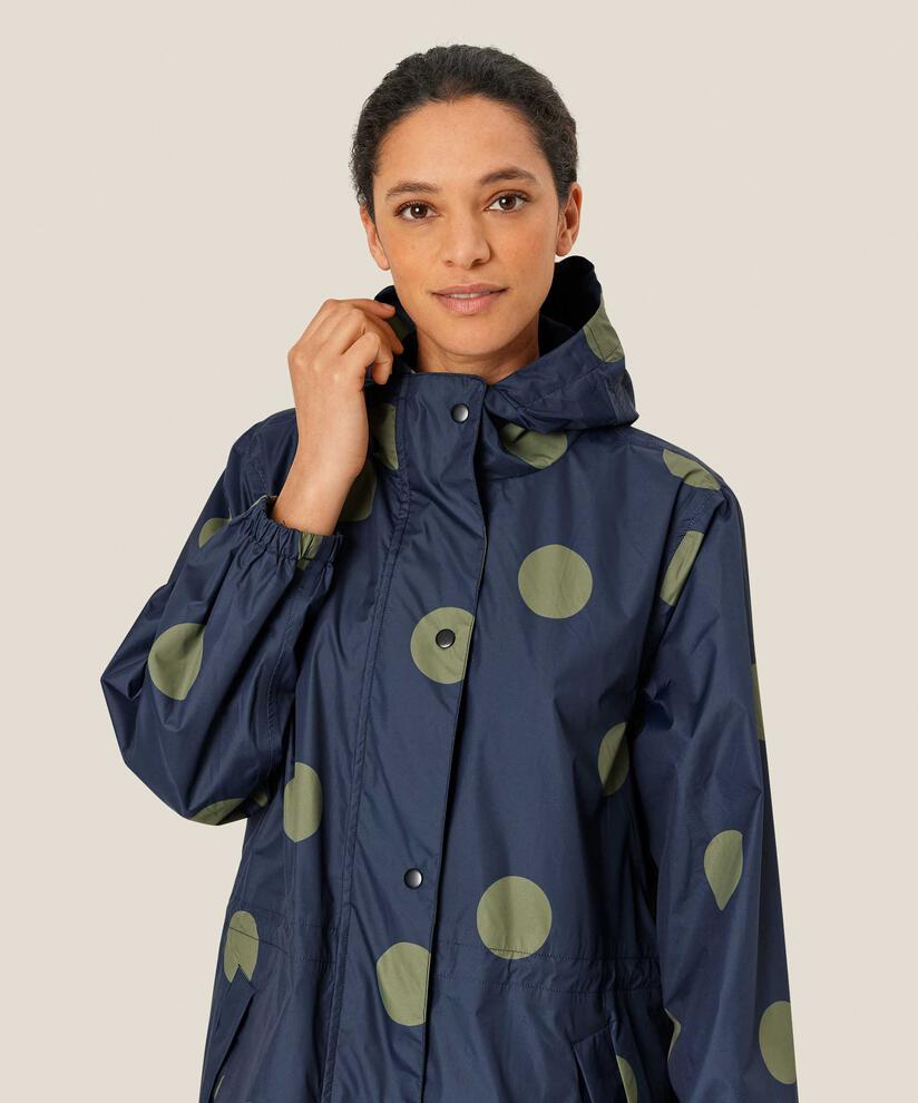 Terenna Rain Coat, Mood Indigo