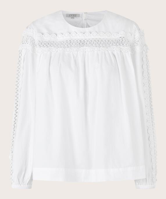 Dru Blouse, White