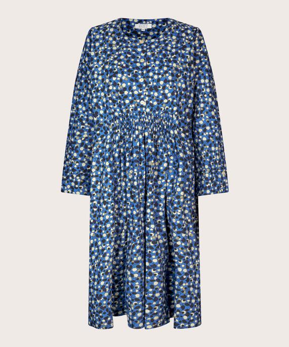 Nicoli Dress, Federal Blue