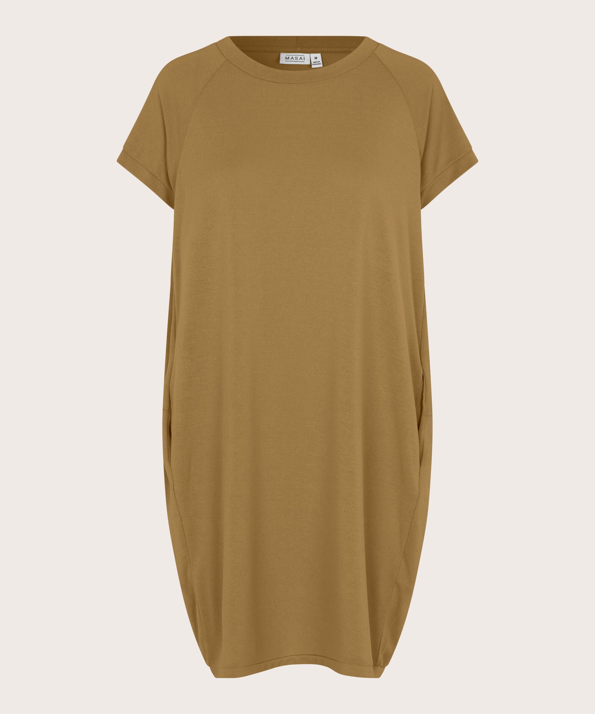 Galina JERSEY Tunic, Dull Gold