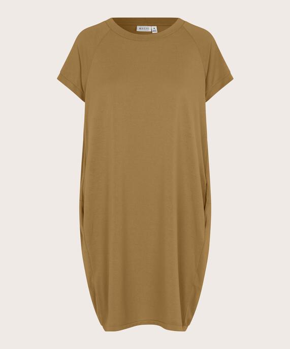 Galina JERSEY Tunic, Dull Gold