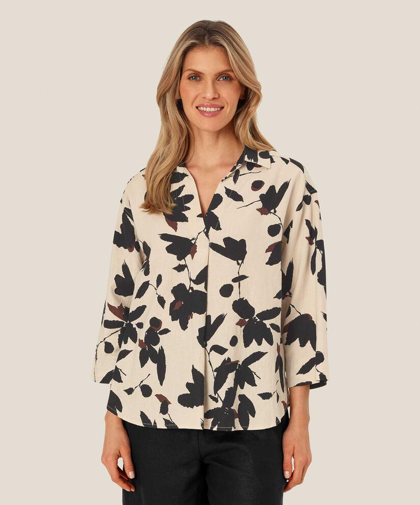 Darale Blouse, Chestnut