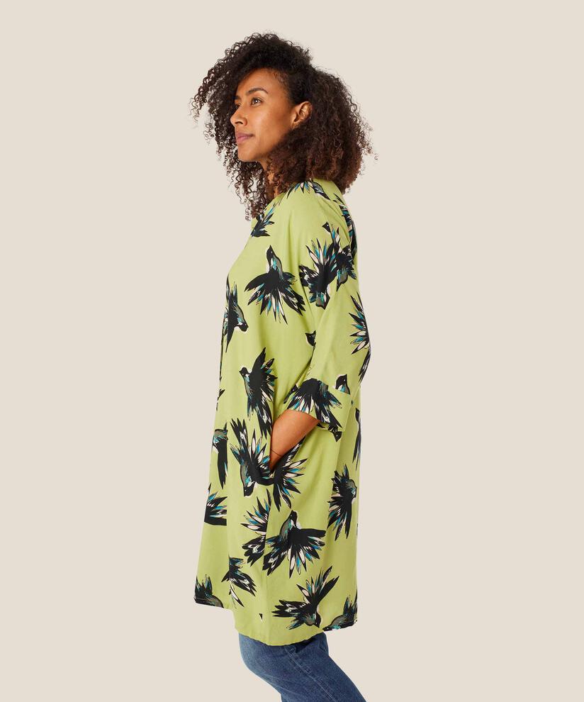 Iosetta Shirt Dress, Fern